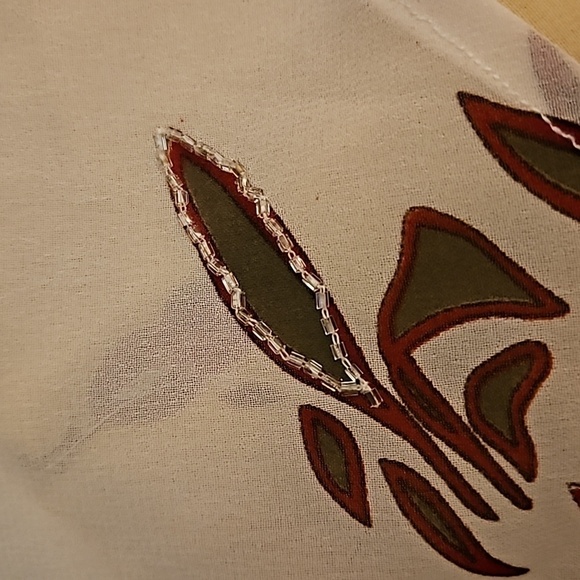 SACRED THREADS Canary Yellow Assymetric Floral Chiffon Sleeveless Maxi Dress - Picture 14 of 14